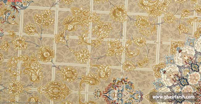 فرش سیاه | فرش مشکی - فرش کاشان golden carpet