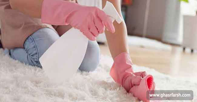 شستن اصولی فرش با شامپو فرش