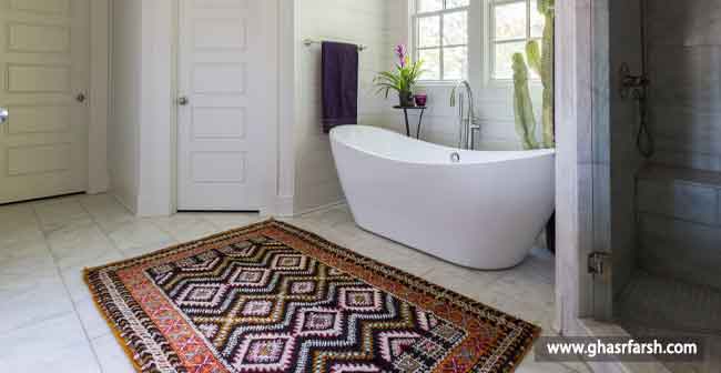 بهترین فرش برای حمام و آشپزخانه چه فرشیه؟
