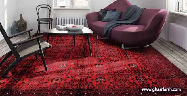 فرش قرمز به چه مبلی میاد؟
